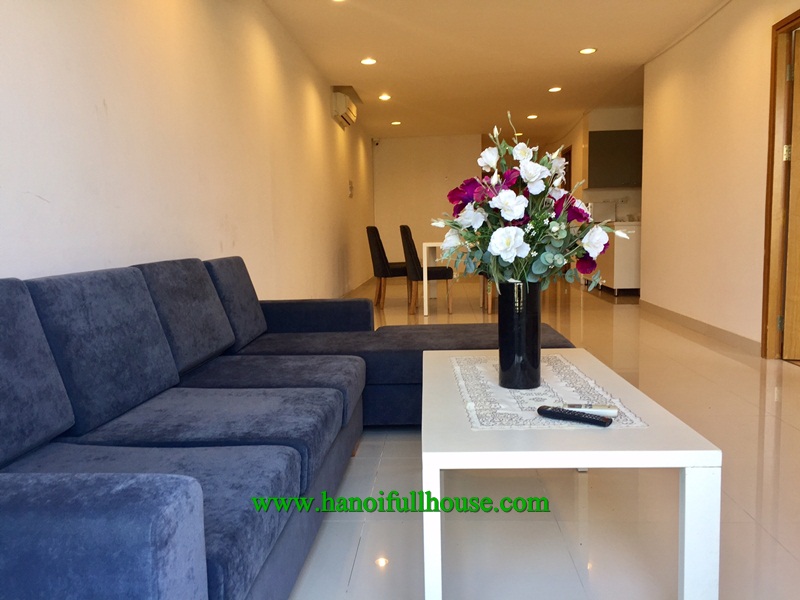 Luxury apartment, 2 bedrooms, big balcony, great terrace, facing West lake for rent.